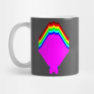 Rainbow Ghost Mug